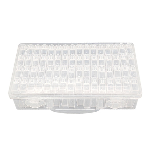 32/48/64 Slots Beads Storage Case Acrylic Storage Containers for Embroidery Tool