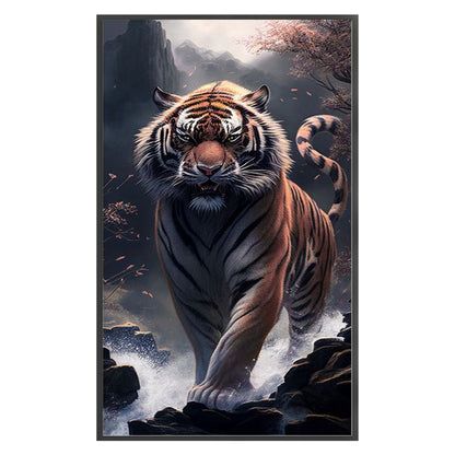 Tiger - 11CT Stamped Cross Stitch 50*87CM