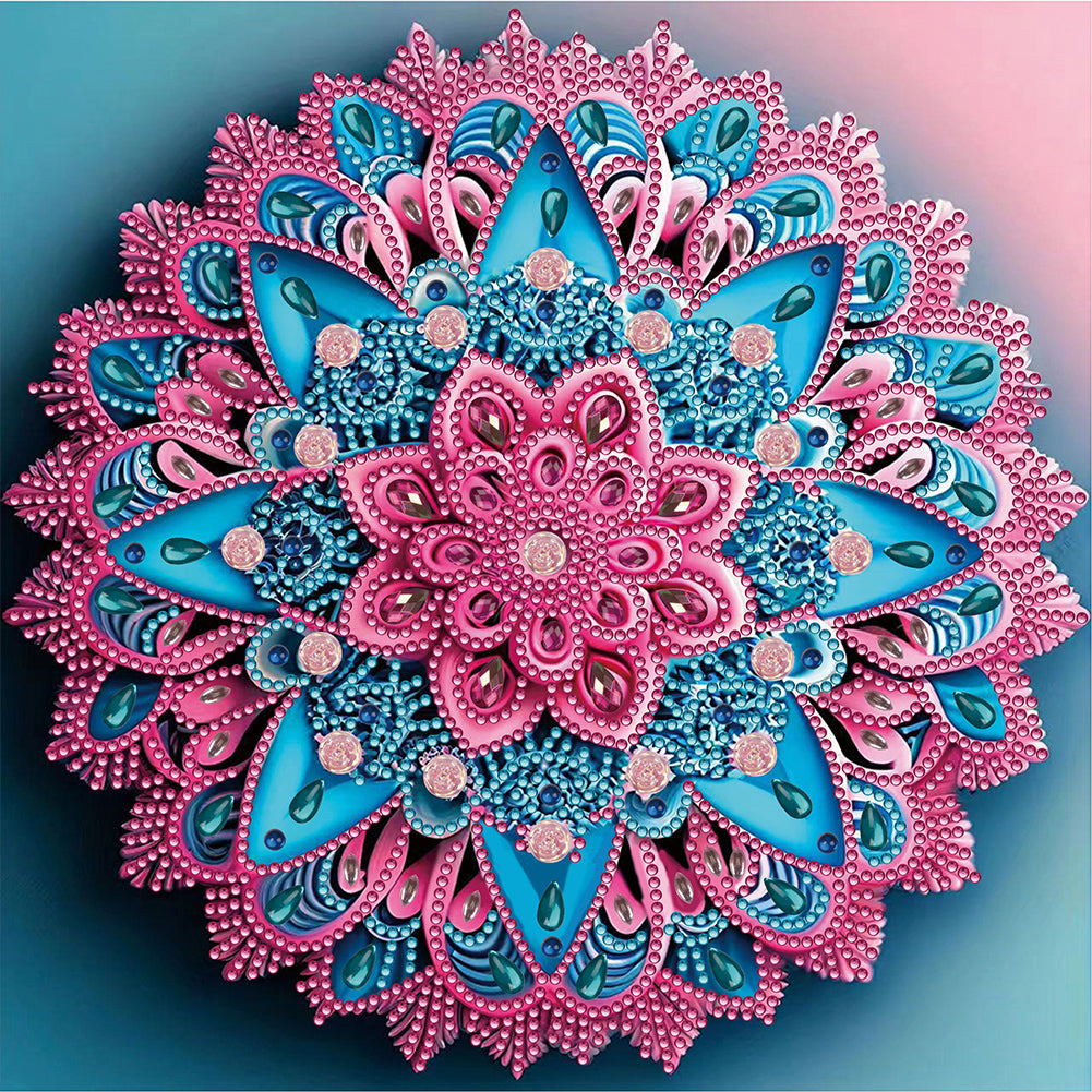 Mandala - Special Shaped Drill Diamond Painting 30*30CM