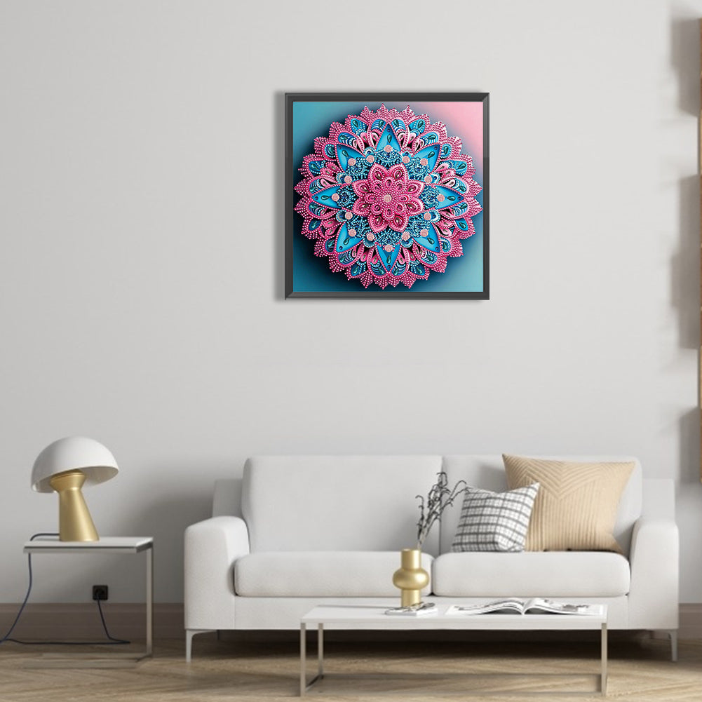 Mandala - Special Shaped Drill Diamond Painting 30*30CM
