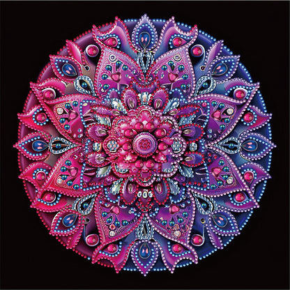 Mandala - Special Shaped Drill Diamond Painting 30*30CM