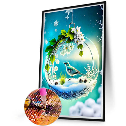 Morning Bird - Full Round Drill Diamond Painting 40*60CM