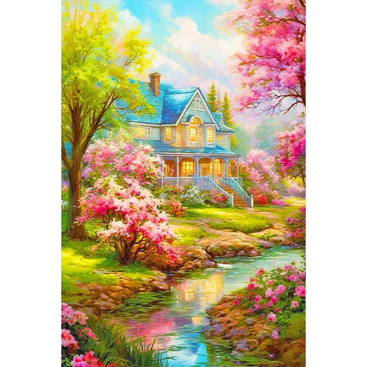 Beautiful Xanadu - Full Round Drill Diamond Painting 40*60CM