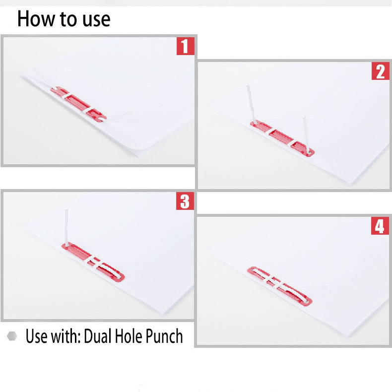 DIY Diamond Painting Double Hole Punch(Hole Spacing 8CM) White