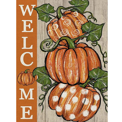Harvest Thanksgiving Season - Full Round Drill Diamond Painting 30*40CM