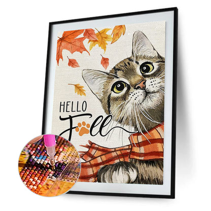 Harvest Thanksgiving Season - Full Round Drill Diamond Painting 30*40CM