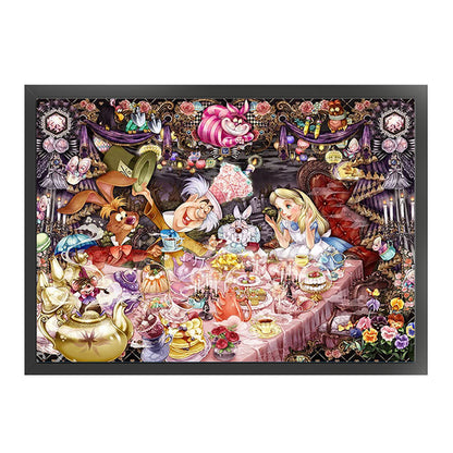 Alice In Wonderland - 14CT Stamped Cross Stitch 90*65CM