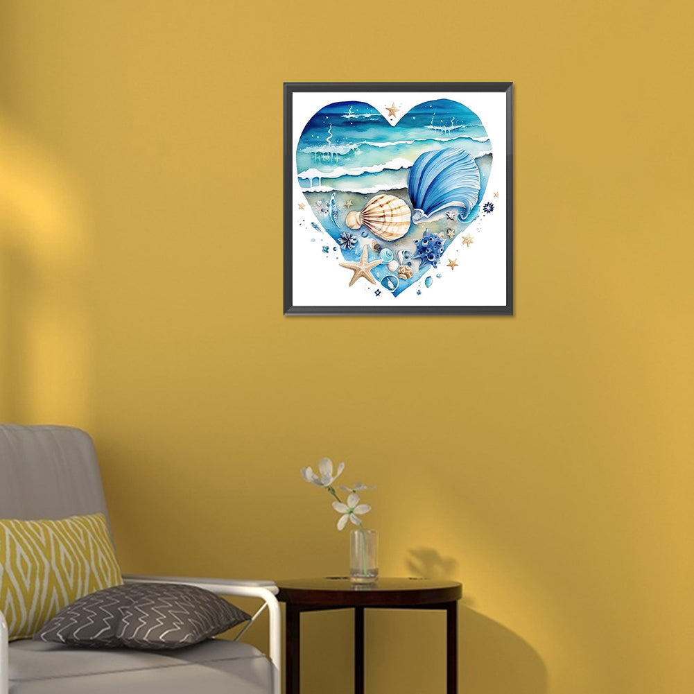 Love Starfish - Full Round Drill Diamond Painting 30*30CM