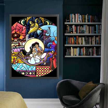 Aladdin'S Lamp - 11CT Stamped Cross Stitch 50*65CM