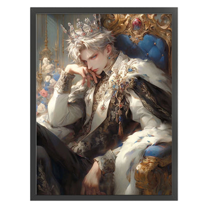 White King - 11CT Stamped Cross Stitch 50*65CM
