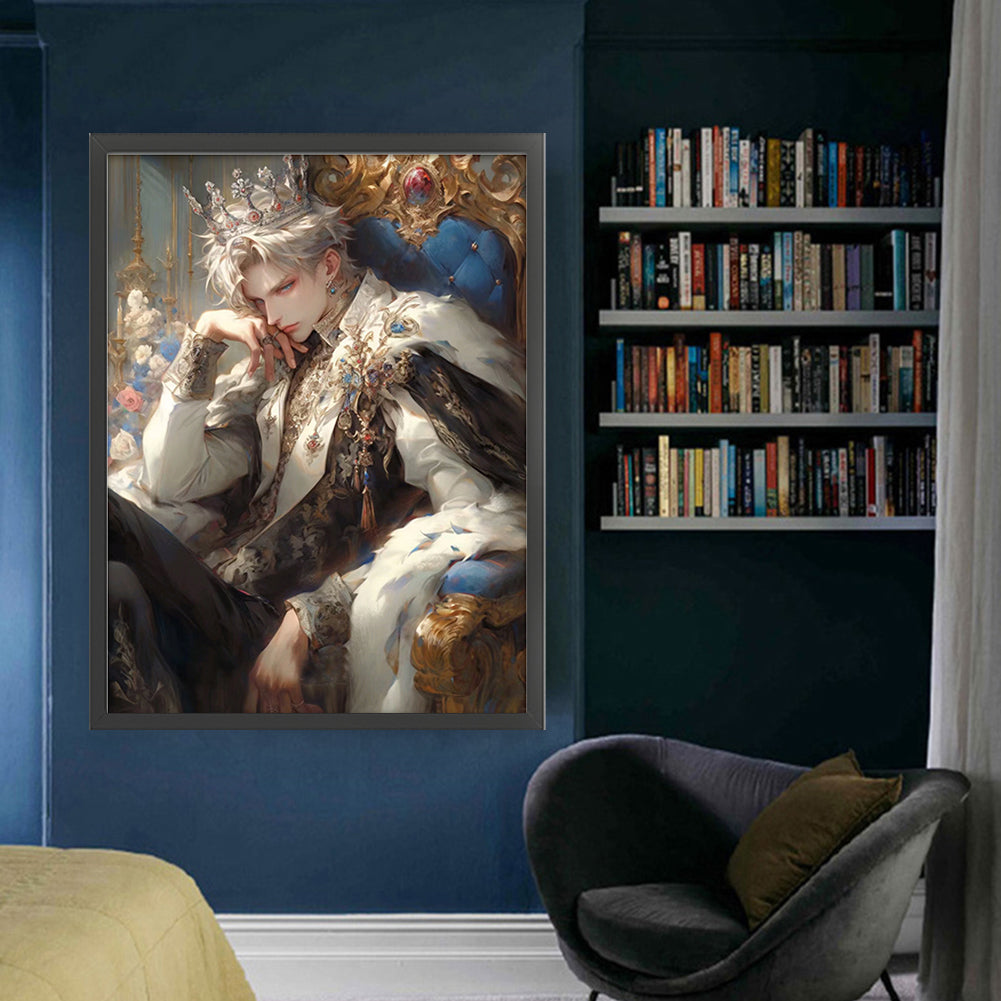 White King - 11CT Stamped Cross Stitch 50*65CM