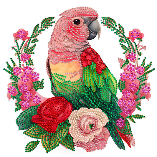 Parrot -  Special Shaped Drill Diamond Painting 30*30CM