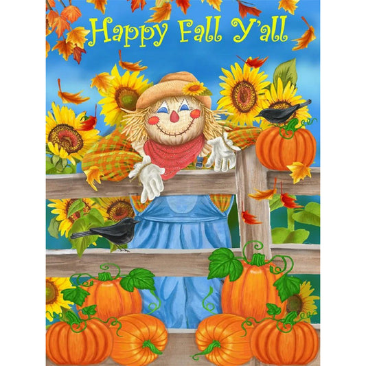 Scarecrow - Full Round Drill Diamond Painting 30*40CM