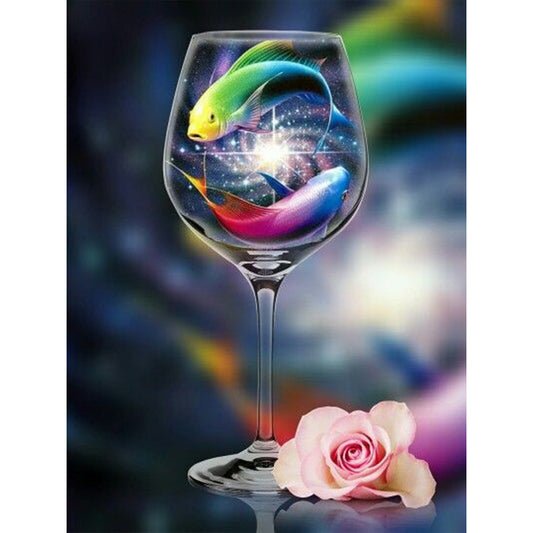 Goblet - Full Round Drill Diamond Painting 30*40CM