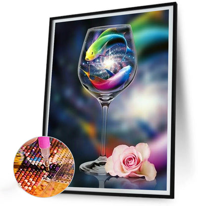 Goblet - Full Round Drill Diamond Painting 30*40CM