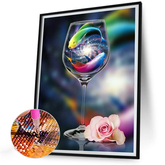 Goblet - Full Round Drill Diamond Painting 30*40CM