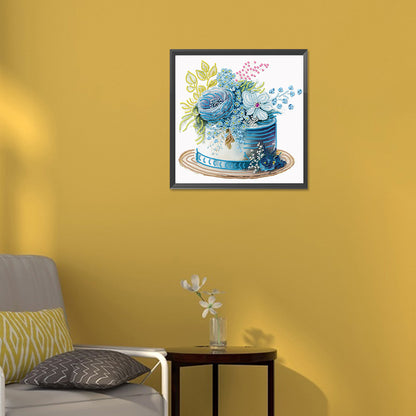 Cake - Special Shaped Drill Diamond Painting 30*30CM