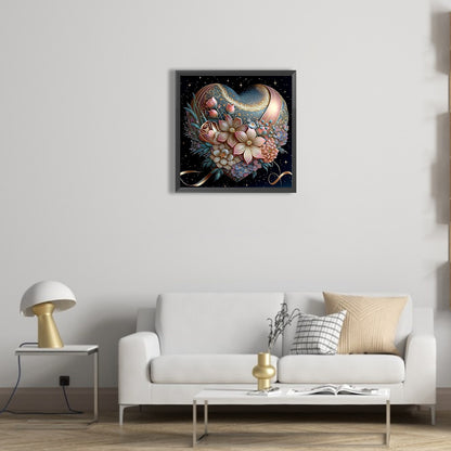 Rose Love Gift - Full Round Drill Diamond Painting 40*40CM