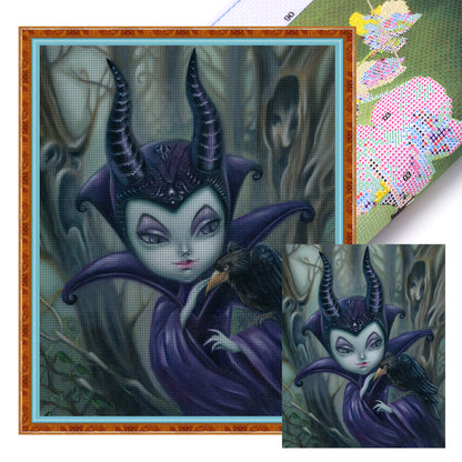 Witch - 11CT Stamped Cross Stitch 40*50CM