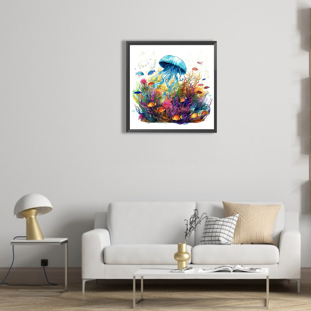 The Underwater World - Full Round Drill Diamond Painting 30*30CM