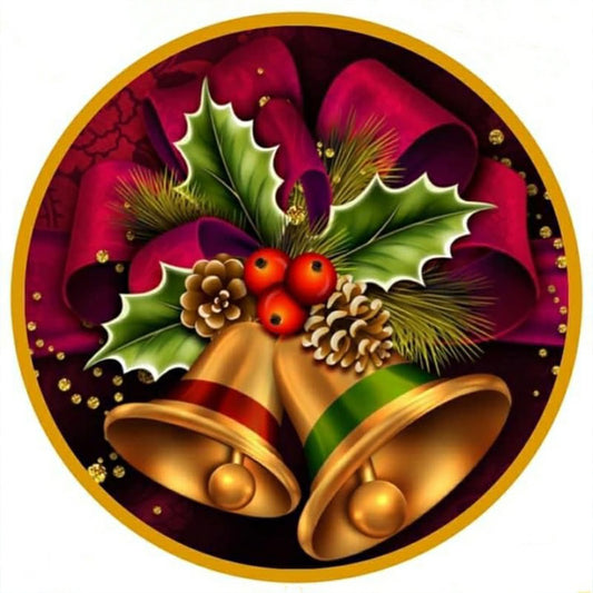 Bow Bell - Full Round Drill Diamond Painting 30*30CM