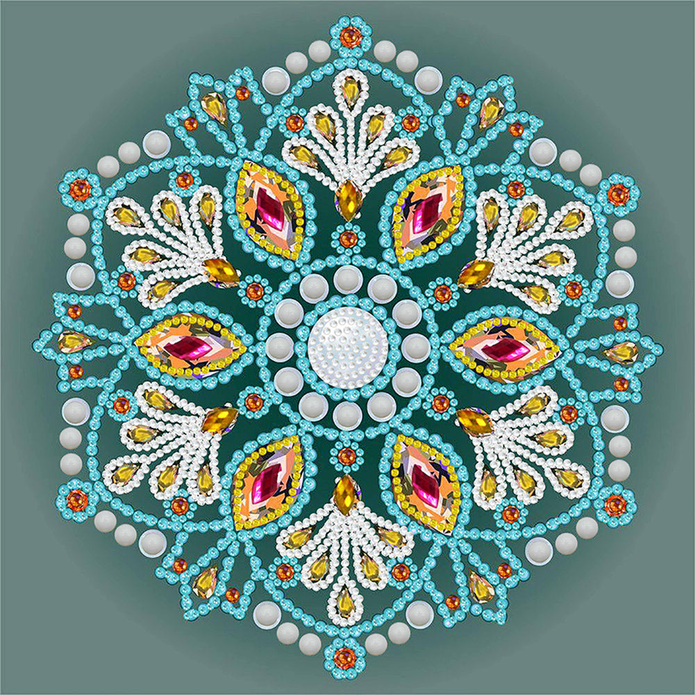 Mandala -  Special Shaped Drill Diamond Painting 30*30CM