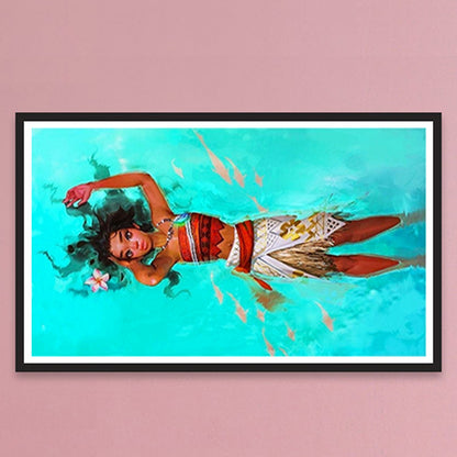 Moana - Full Round Drill Diamond Painting 30*50CM