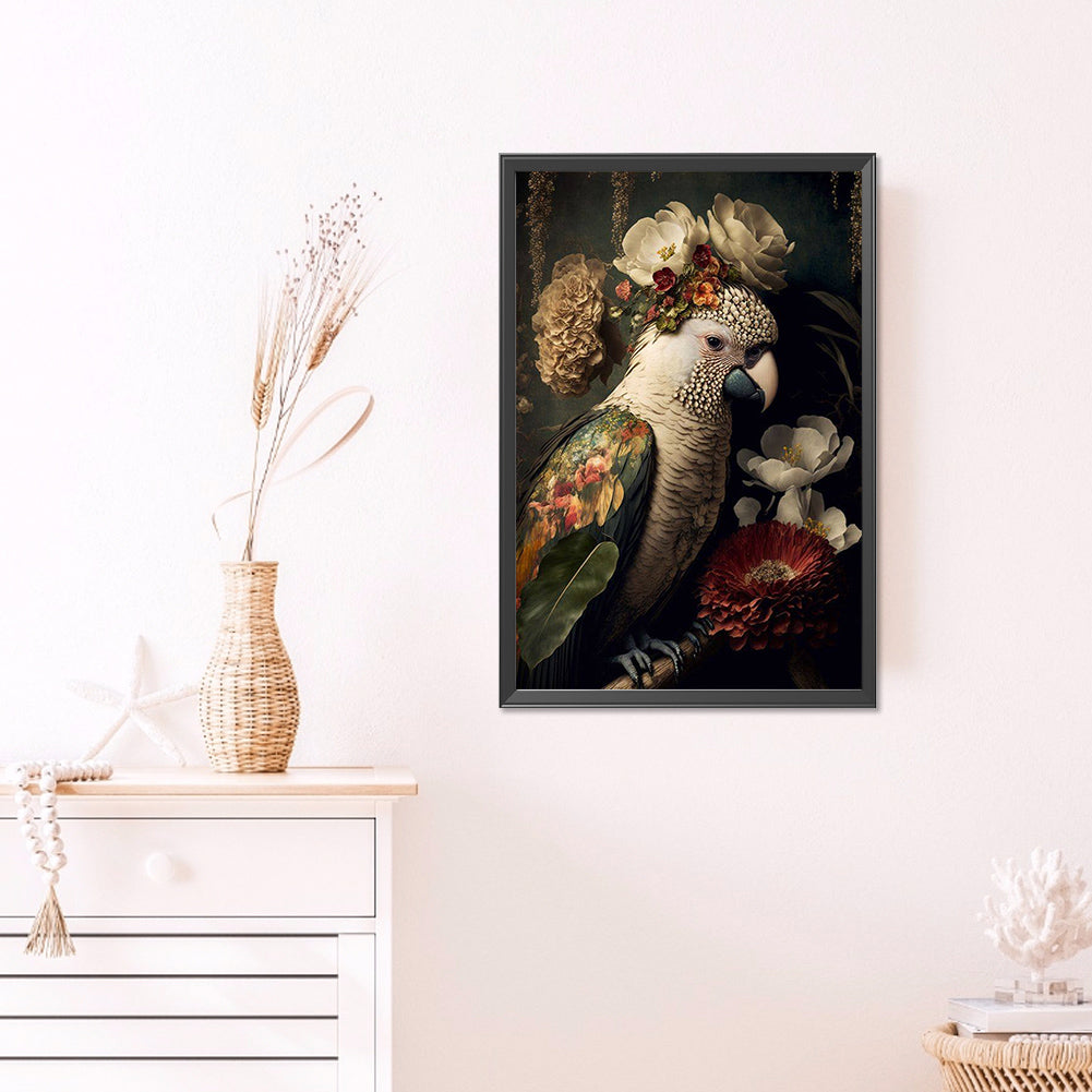 Parrot - Full AB Round Drill Diamond Painting 40*60CM