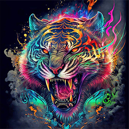 Tiger - Full Square Drill Diamond Painting 50*50CM