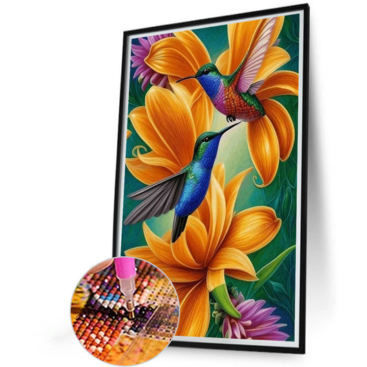 Birdsong - Full Round Drill Diamond Painting 40*60CM