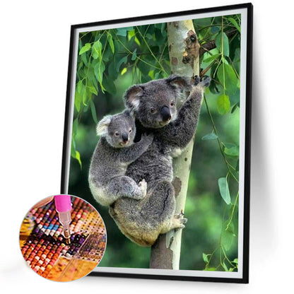 Koala - Full Round Drill Diamond Painting 30*40CM