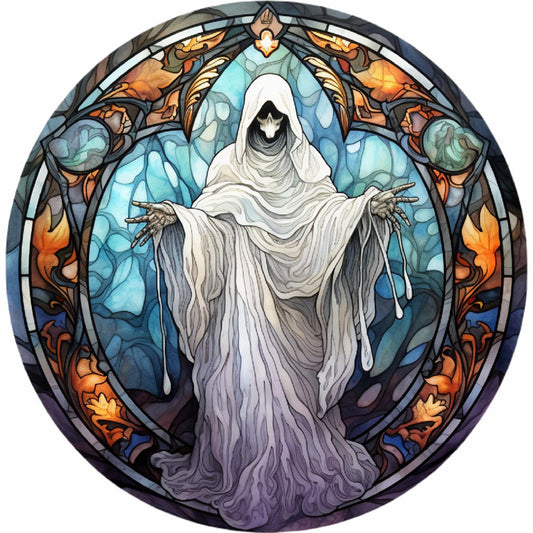 Scary Halloween - Full Round Drill Diamond Painting 30*30CM