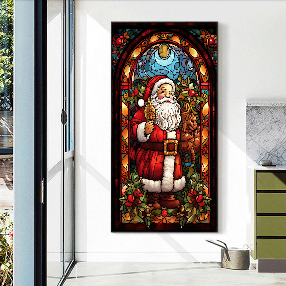 Santa Claus - Full Round Drill Diamond Painting 40*70CM