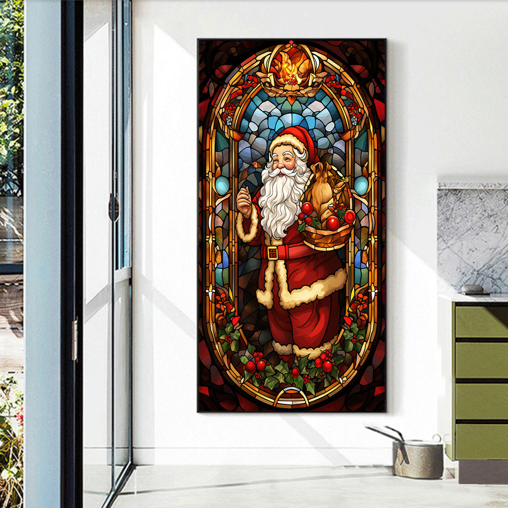 Santa Claus - Full Round Drill Diamond Painting 40*70CM