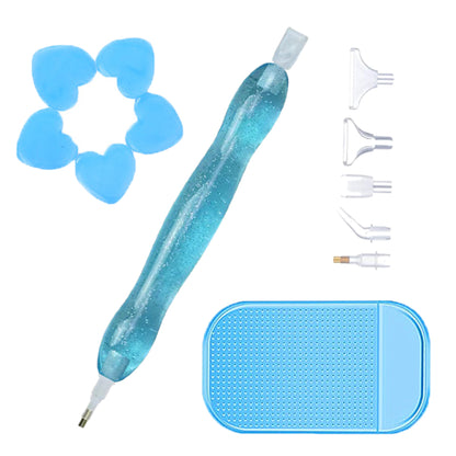 Diamond Painting Tools Kit Diamond Painting Pen Kits Plastic Tips with Drill Pen