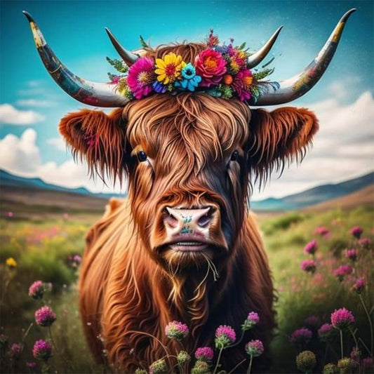 Yak - Full Round Drill Diamond Painting 30*30CM