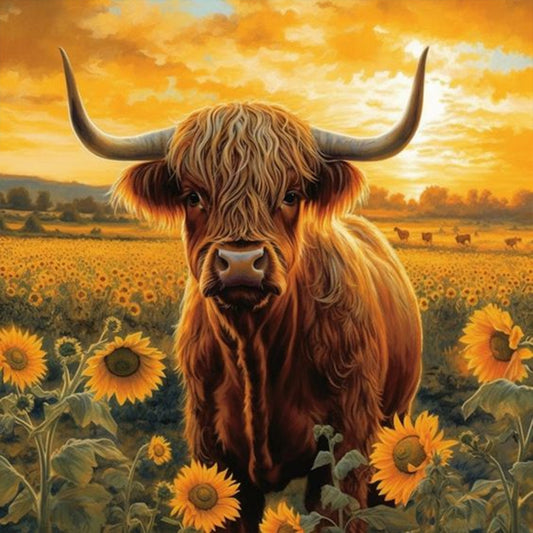 Yak - Full Round Drill Diamond Painting 30*30CM
