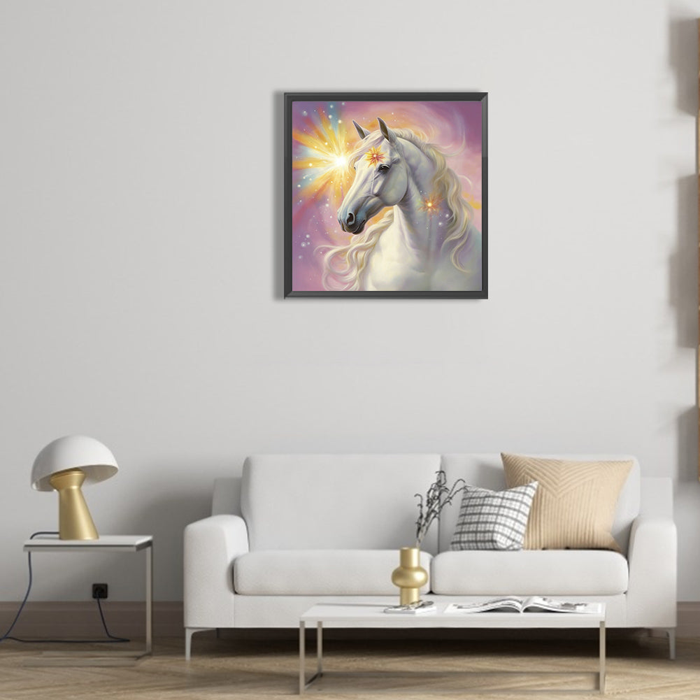 Horse - Full Round Drill Diamond Painting 30*30CM