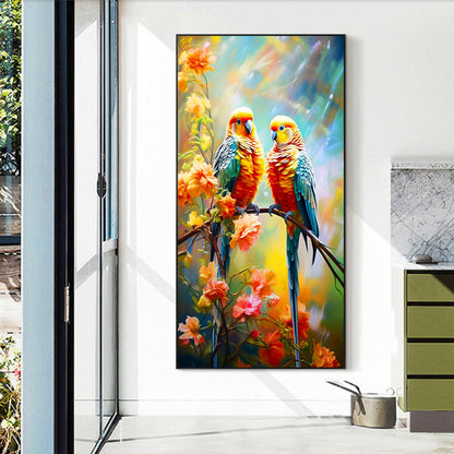 Parrot - Full Round Drill Diamond Painting 40*70CM