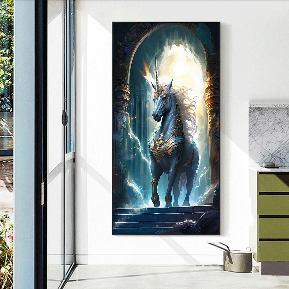 Fantasy Unicorn - Full Round Drill Diamond Painting 40*70CM