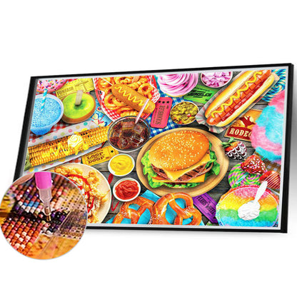 Dining Bar - Full Round Drill Diamond Painting 40*30CM