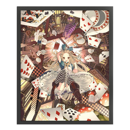 Alice In Wonderland - 11CT Stamped Cross Stitch 50*60CM