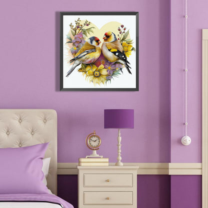Love Sparrow - Full Round Drill Diamond Painting 40*40CM