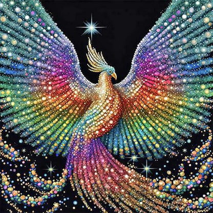 Soaring Phoenix - Full Round Drill Diamond Painting 40*40CM