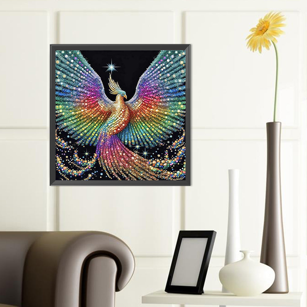 Soaring Phoenix - Full Round Drill Diamond Painting 40*40CM