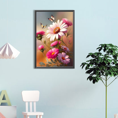 Landscape Flowers - Full Round Drill Diamond Painting 40*60CM