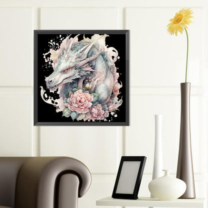 Western Dragon - Full Round Drill Diamond Painting 40*40CM