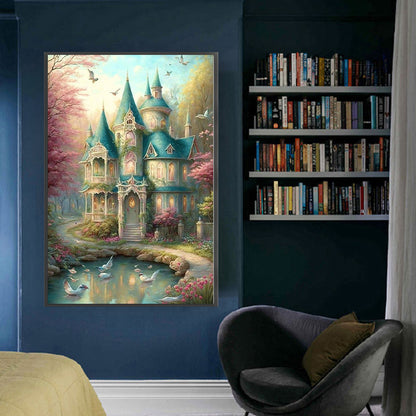 Landscape Castle - 11CT Stamped Cross Stitch 50*75CM