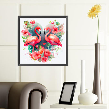 Flamingo - Full Round Drill Diamond Painting 40*40CM