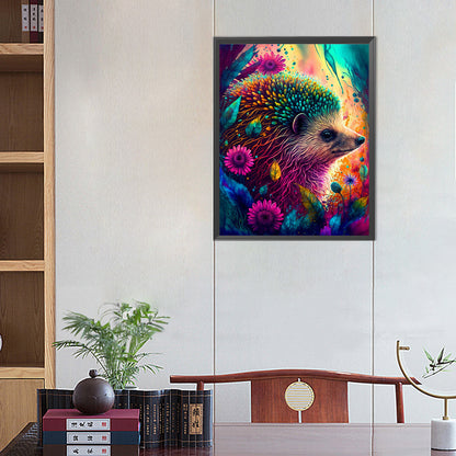 Color Hedgehog - Full Round Drill Diamond Painting 40*50CM